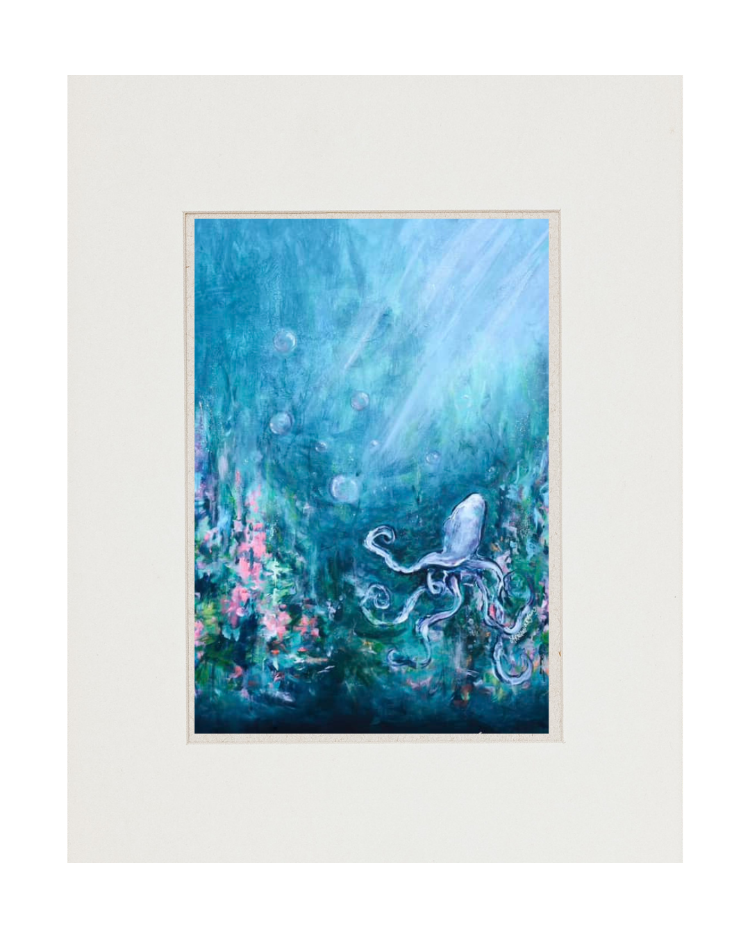 "Life Is The Bubbles" Art Print