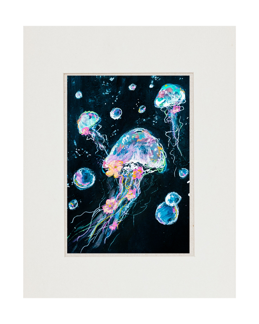 "Jellyfish Party" - Original Painting