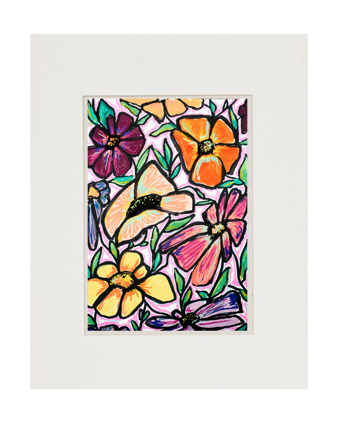 "Color Confetti" Art Print