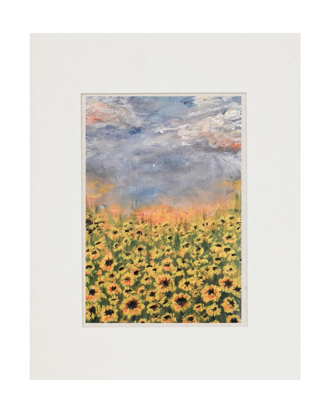 "You Are My Sunshine" - 8x10 Matted Painting