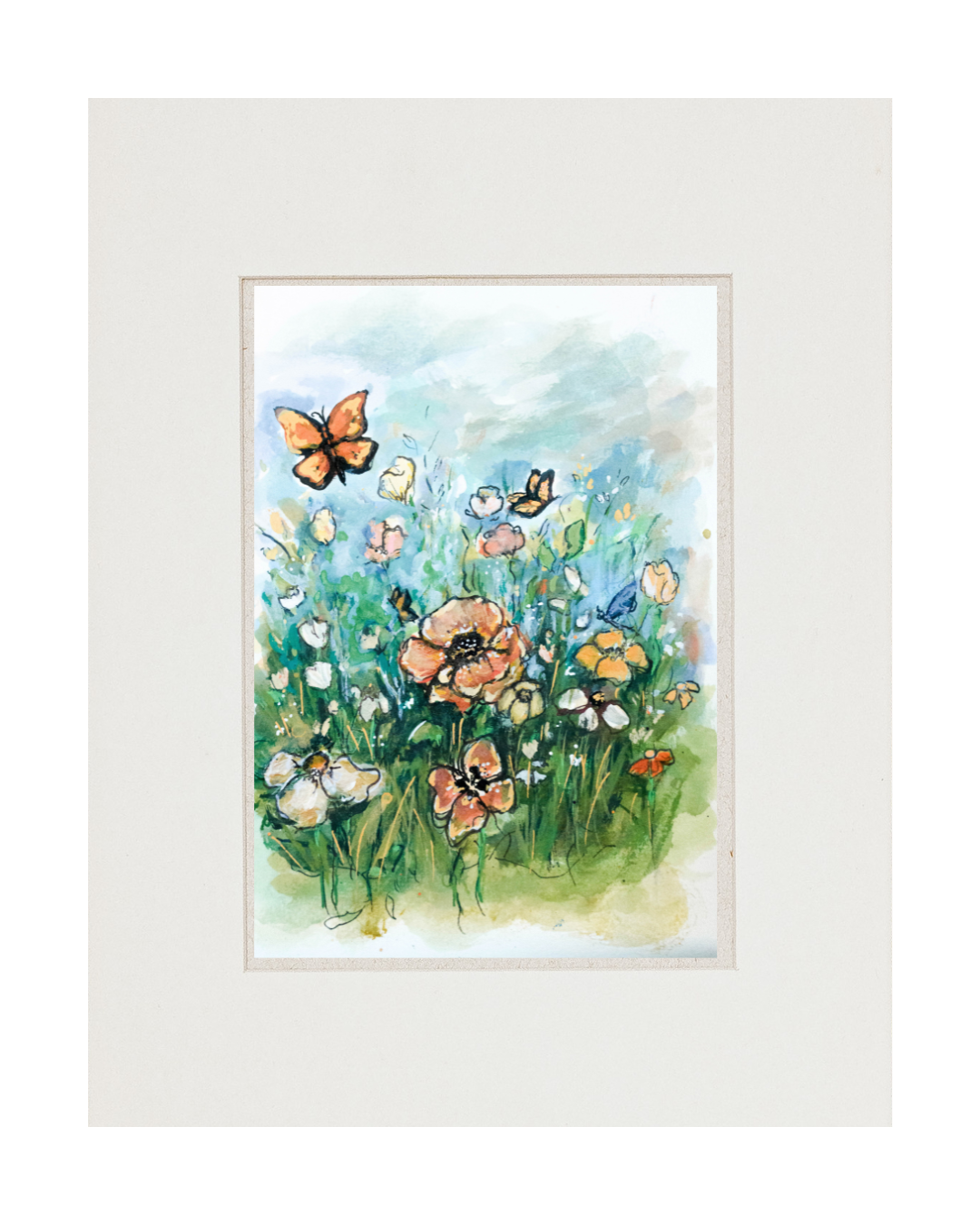 "Healing Wings" Original Painting + Art Print
