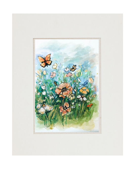 "Healing Wings" Original Painting + Art Print