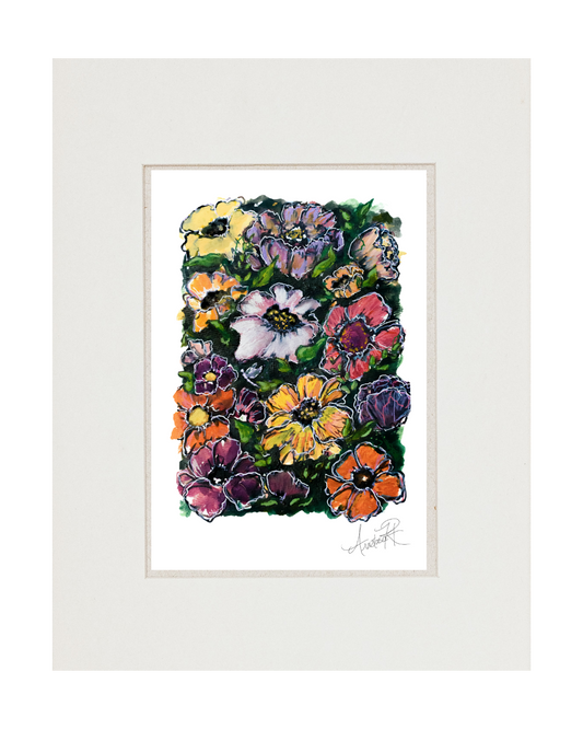 "Whispers In The Garden" Art Print