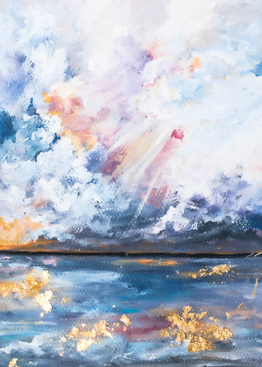 "Between the Waves" - Art Print