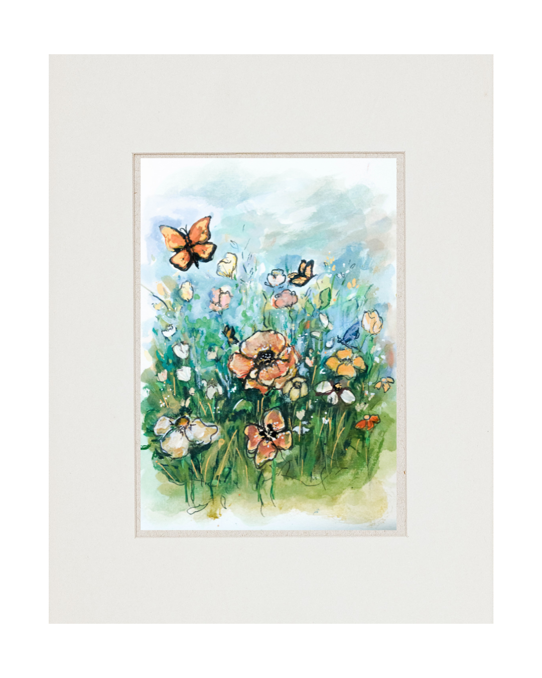 "Healing Wings" Art Print
