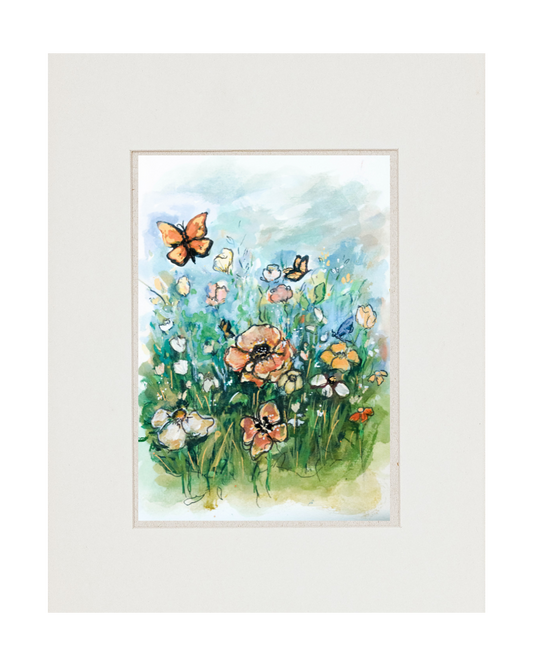 "Healing Wings" Art Print